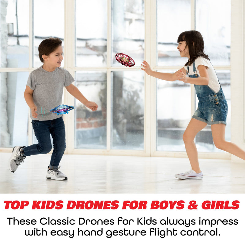 2-Pack: Indoor Force1 Scoot UFO Flying Toy Drones Toys & Games - DailySale