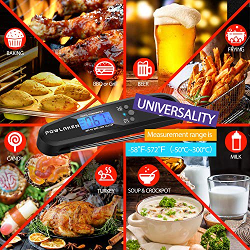 2-Pack: Instant Read Meat Thermometer Kitchen Tools & Gadgets - DailySale