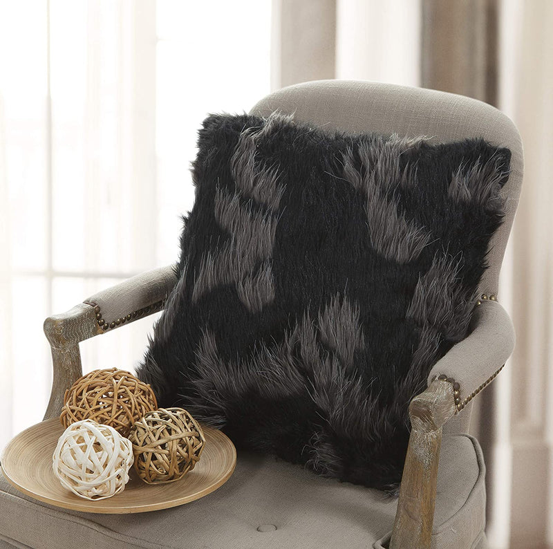 2-Pack: Kensie Faux Fur Decorative Pillow Covers Furniture & Decor - DailySale