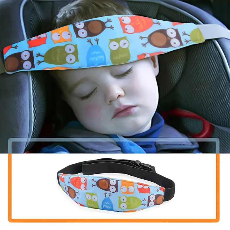 2-Pack: Kids Safety Head Support Band and Toddler Car Seat Neck Relief Baby - DailySale