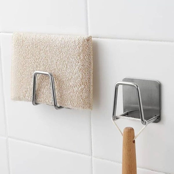 2-Pack: Kitchen Stainless Steel Sink Sponge Holder Kitchen Tools & Gadgets - DailySale