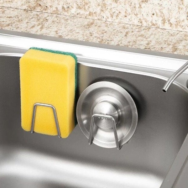 2-Pack: Kitchen Stainless Steel Sink Sponge Holder Kitchen Tools & Gadgets - DailySale