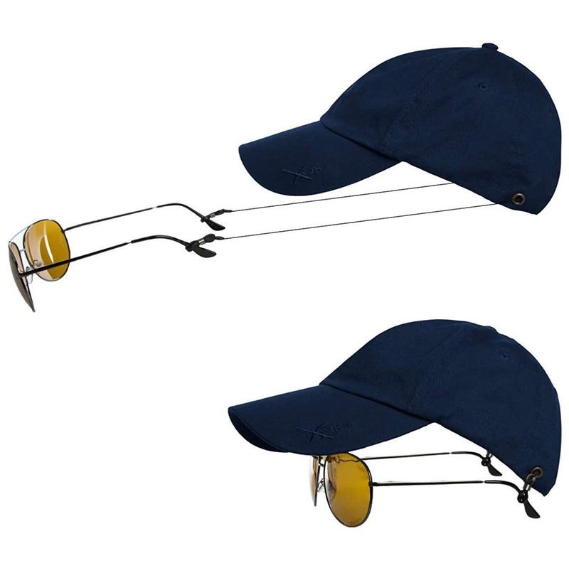 2-Pack: Kombi Xcap Hats with Retractable Sunglass Holder