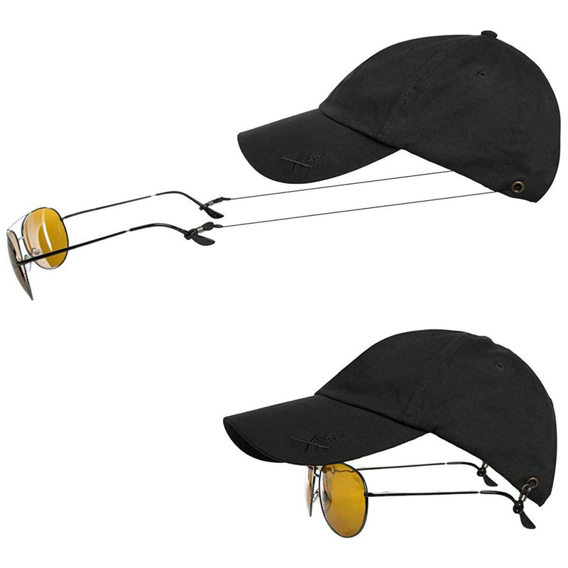2-Pack: Kombi Xcap Hats with Retractable Sunglass Holder