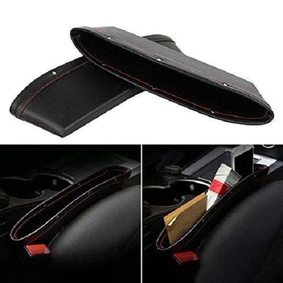 2-Pack: Leather Car Seat Organizer Automotive - DailySale