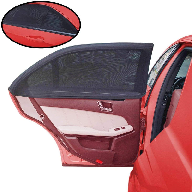 2-Pack: Lebogner Car Rear Side Window Sun Shade Automotive - DailySale