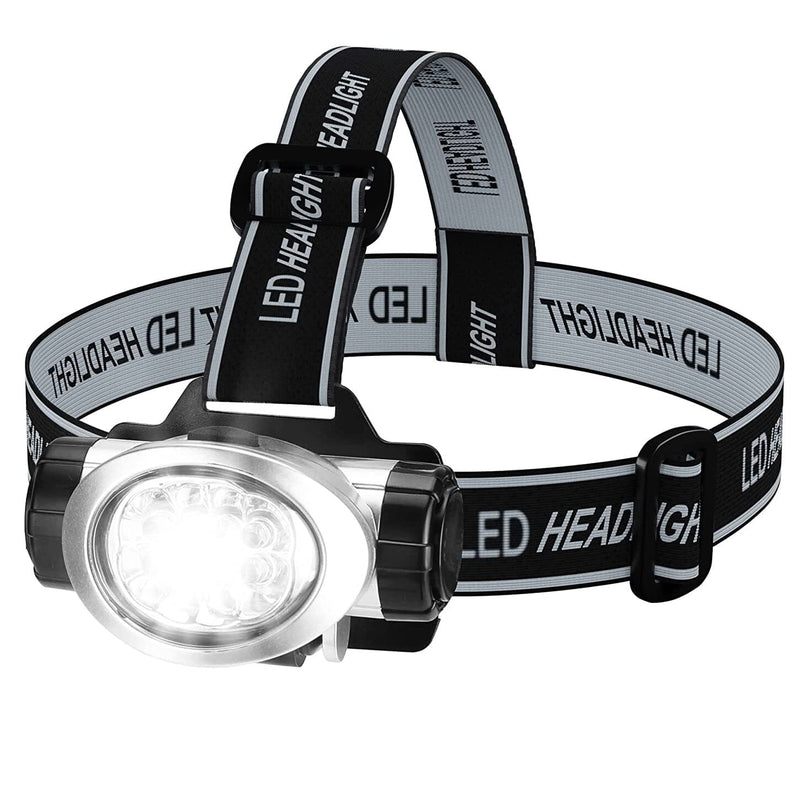 2-Pack: LED Headlamp with 4 Mode Settings Sports & Outdoors - DailySale