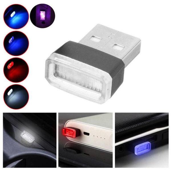 2-Pack: LED Mini Light Car Interior Wireless Atmosphere Light Automotive - DailySale