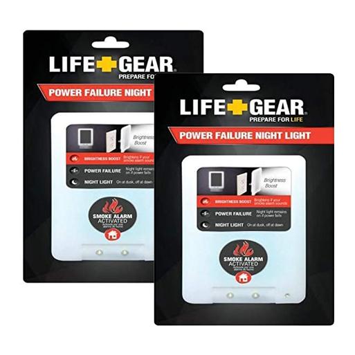 2-Pack: Life Gear LG24-10228-COL LED Nightlight Lighting & Decor - DailySale