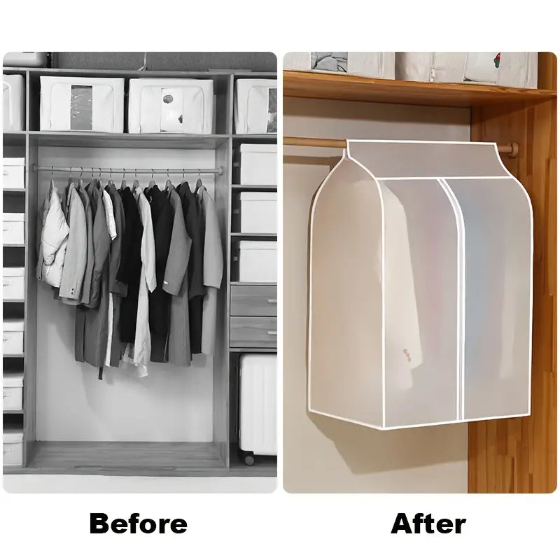 2-Pack: Lightweight Garment Cover Protector Closet & Storage - DailySale