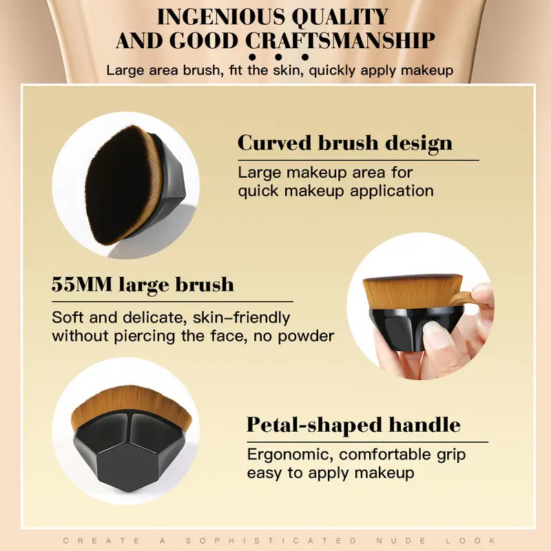 2-Pack: Liquid Foundation Makeup Brushes Beauty & Personal Care - DailySale