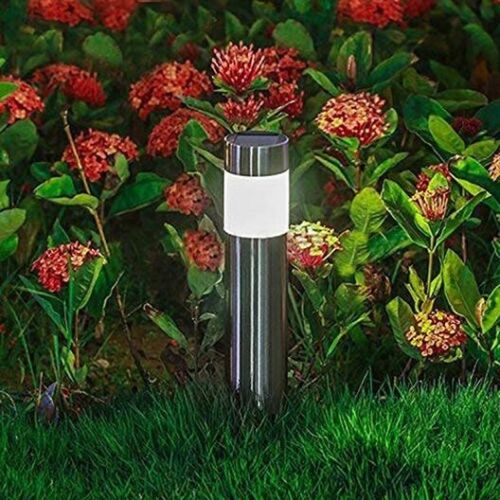 2-Pack: LUMN8 Stainless Steel Garden Lights Outdoor Lighting - DailySale