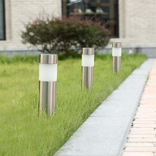 2-Pack: LUMN8 Stainless Steel Garden Lights Outdoor Lighting - DailySale