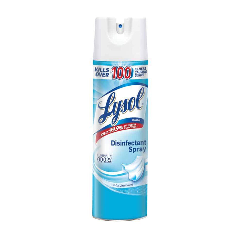 2-Pack: Lysol Crisp Linen Disinfectant Spray Face Masks & PPE - DailySale