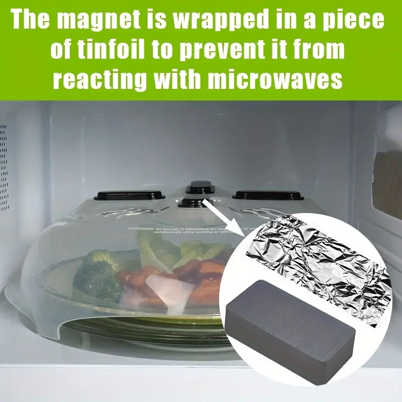 Silicone Microwave CoverCollapsible Microwave Splatter Cover with Hook for Food Keeps Microwave Oven CleanBPA-Free & Non-Toxic, Size: One size, Green