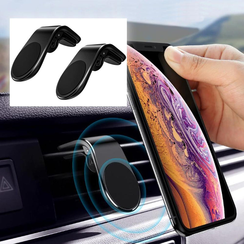 2-Pack: Magnetic Vent Phone Holder - Assorted Colors Phones & Accessories - DailySale