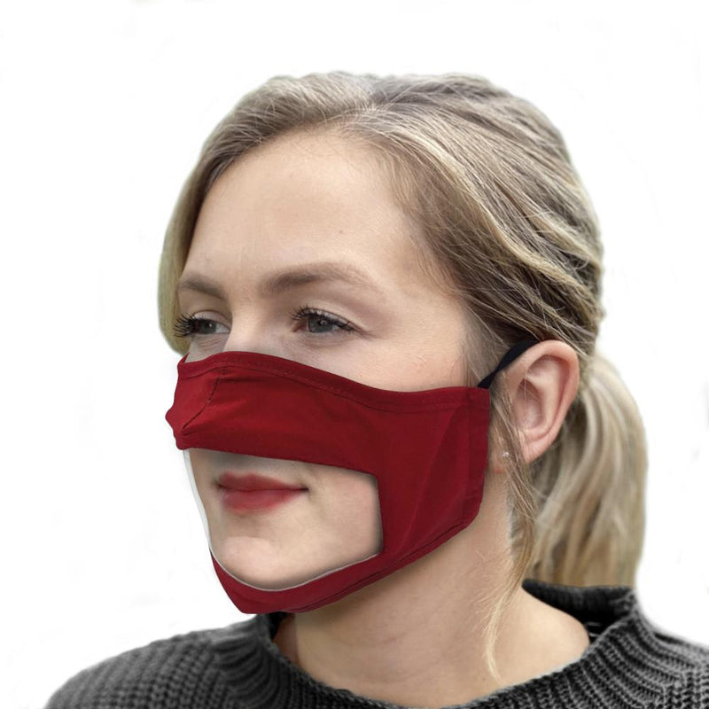 2-Pack: Masks with Visible Mouth Piece