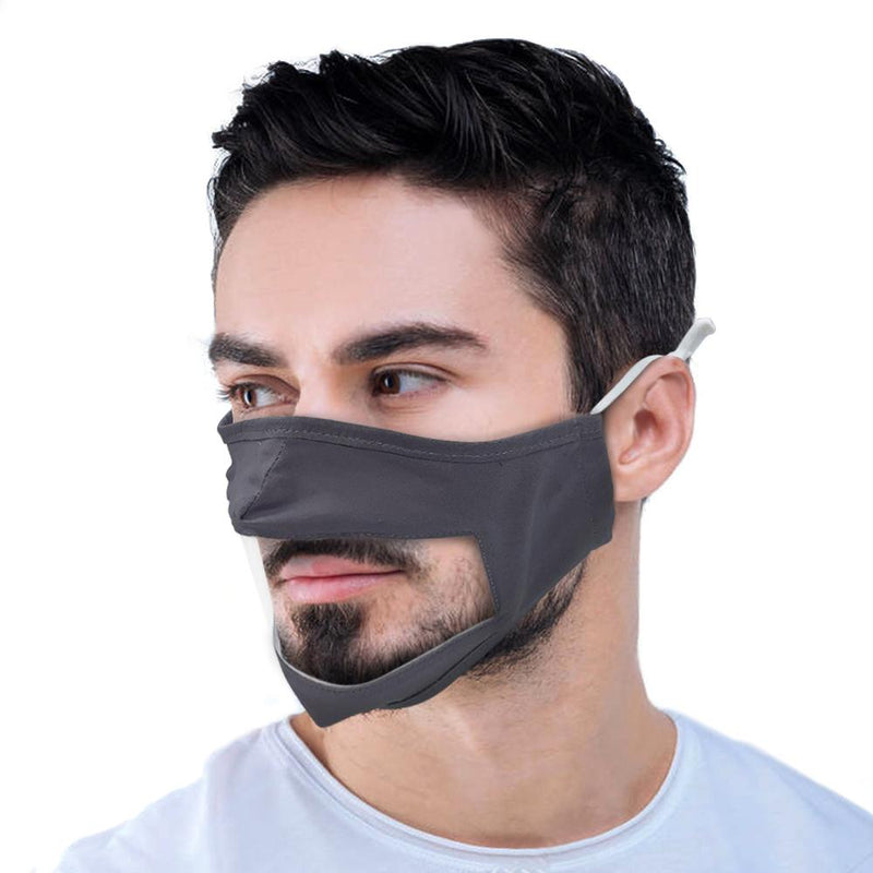 2-Pack: Masks with Visible Mouth Piece