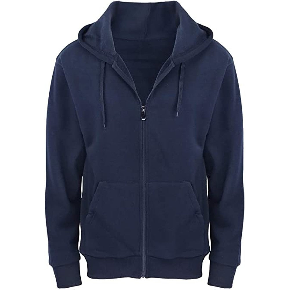 2-Pack: Men's Fleece Full-Zip Hoodies Men's Outerwear - DailySale