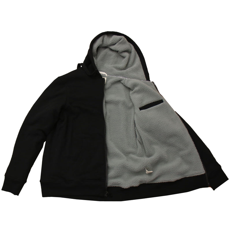 2-Pack: Men's Heavyweight Sherpa Fleece-Lined Zip Hoodie Sweater Men's Clothing - DailySale