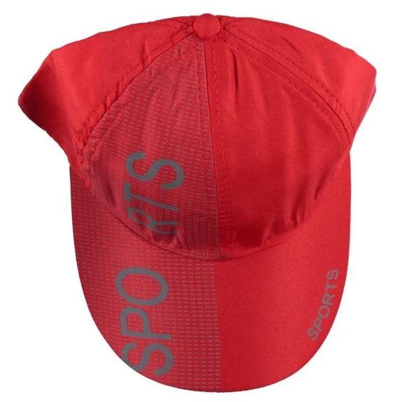 2-Pack: Mens Sport Adjustable Hat Hats & Gloves Red - DailySale