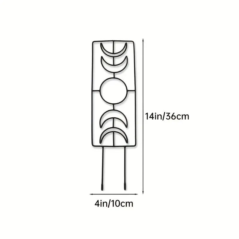 2-Pack: Metal Plant Trellis for Climbing Plants Indoor Garden & Patio - DailySale