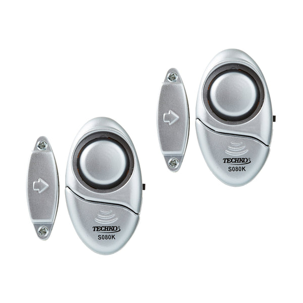 2-Pack: Mighty Mini Alarm for Doors & Windows Home Improvement - DailySale