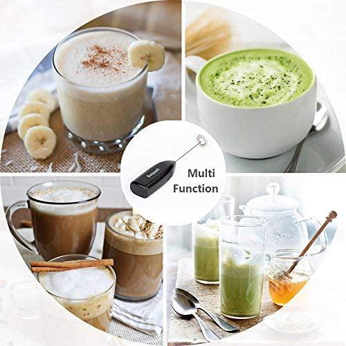 2-Pack: Milk Frother Handheld Battery Operated Kitchen & Dining - DailySale