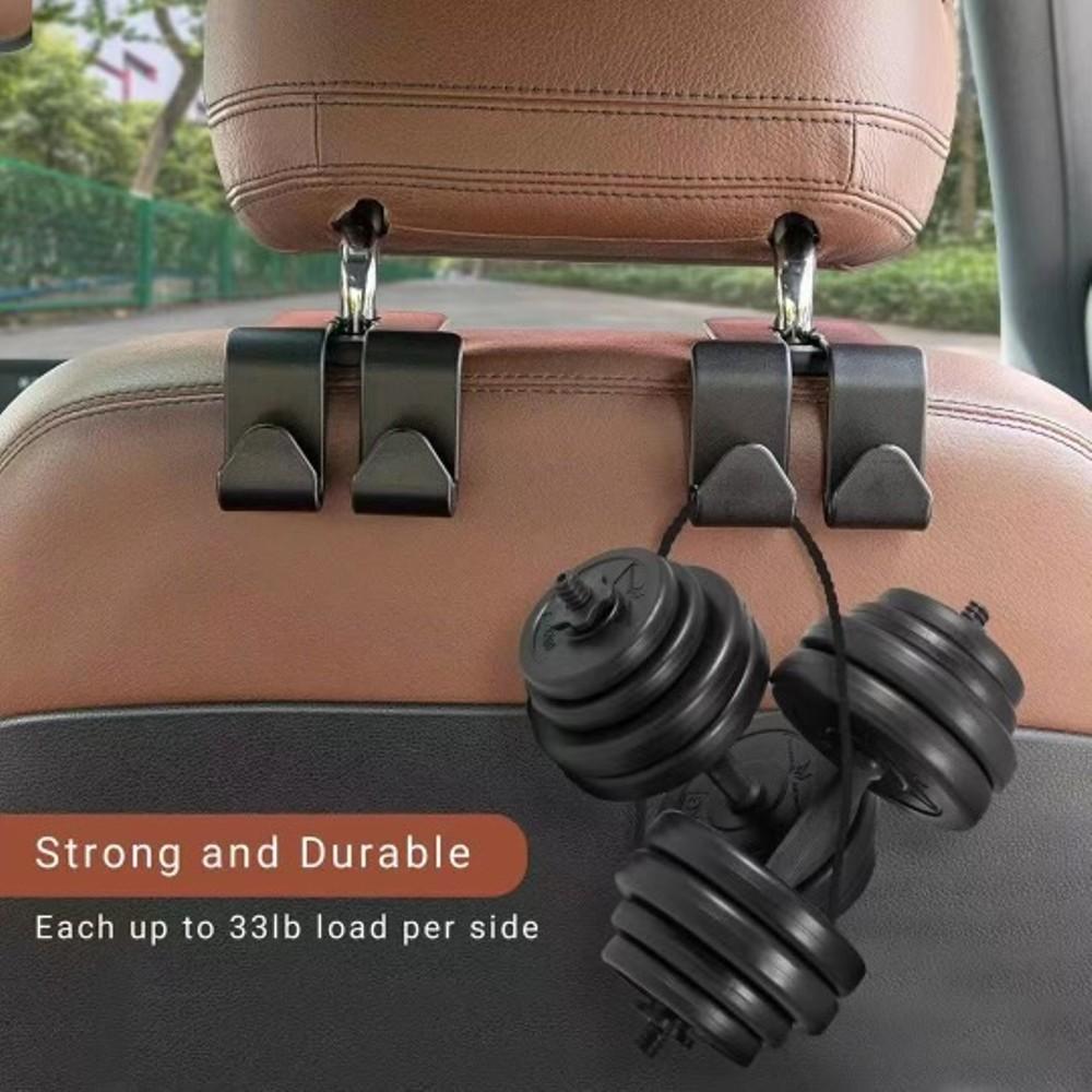 2 Pack: Multi-functional Vehicle Back Seat Hook Automotive - DailySale