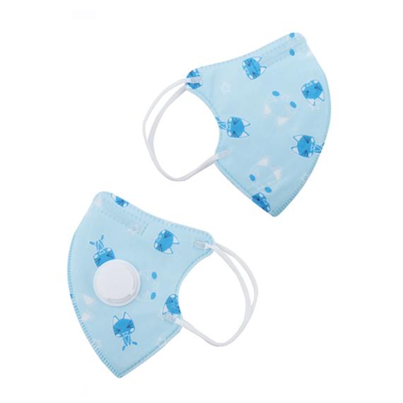 2-Pack: Multilayer Protective Respirator Safety Face Mask for Kids