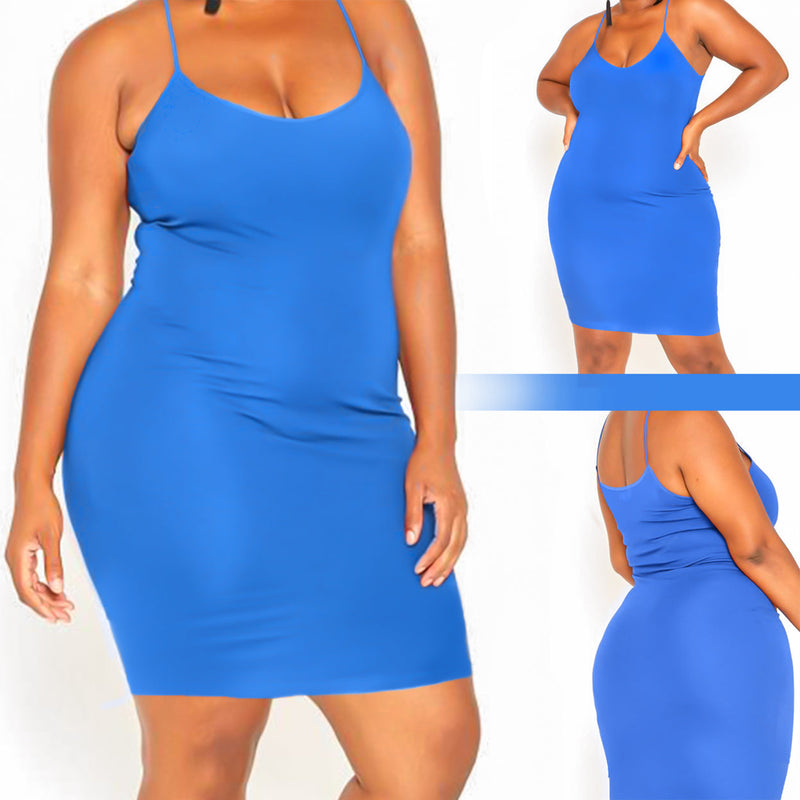 2-Pack: Mystery Deal: Ladies Seamless Long Poly Camisole Dress Women's Tops - DailySale