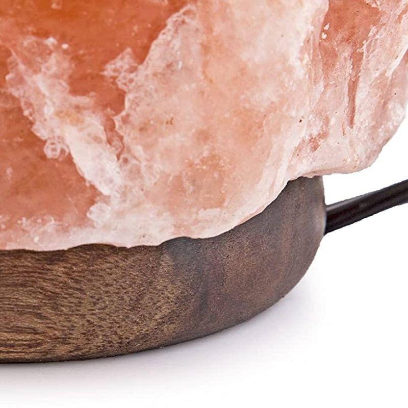2-Pack: Natural Himalayan Pink Salt Lamps with Bulb and Cord Indoor Lighting - DailySale