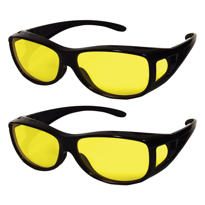 2-Pack: Night Sight Polarized HD Night Vision Glasses Sports & Outdoors - DailySale