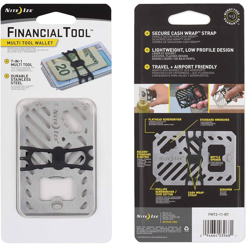 2-Pack: Nite Ize FMT2-11-R7 Financial Multi Tool Wallet Everything Else - DailySale
