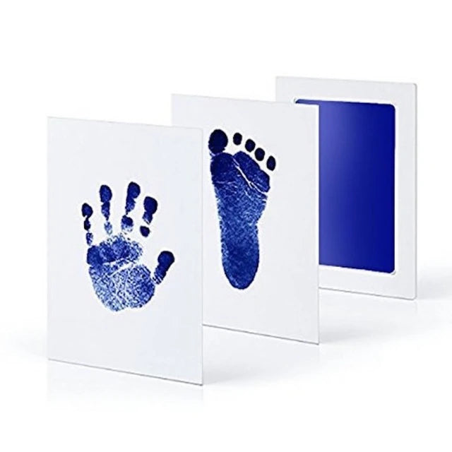 2-Pack: Non-toxic Ink Pads Pet Paw Print Pad Inkless Clean Touch Ink Kit Arts & Crafts Blue - DailySale