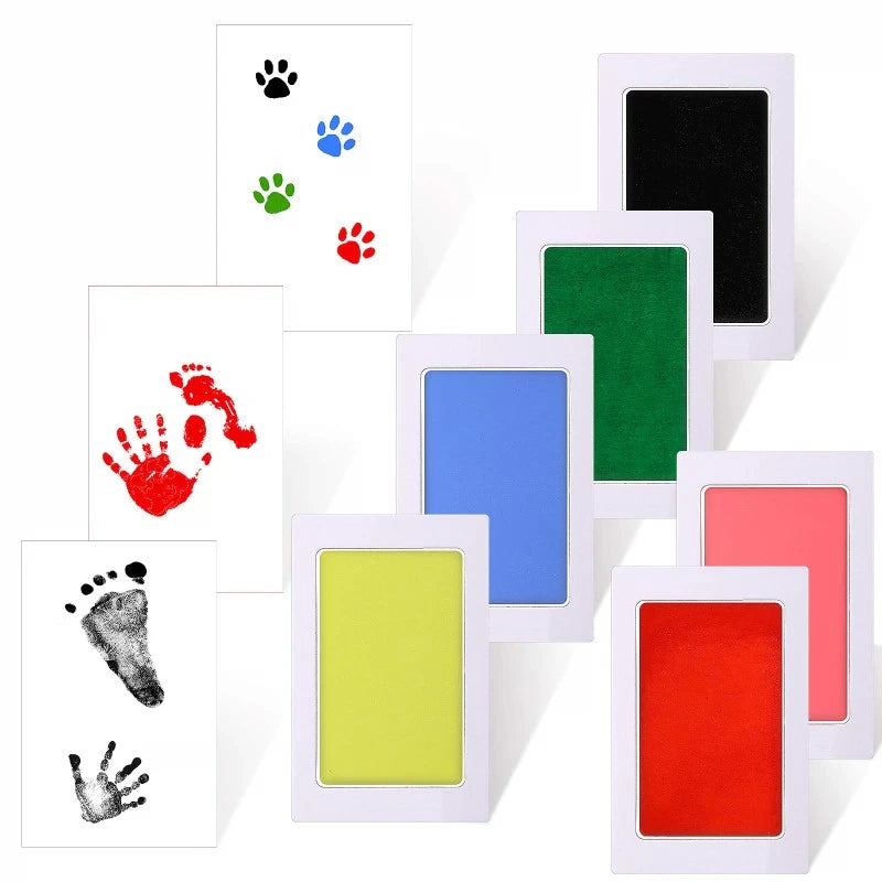 2-Pack: Non-toxic Ink Pads Pet Paw Print Pad Inkless Clean Touch Ink Kit Arts & Crafts - DailySale