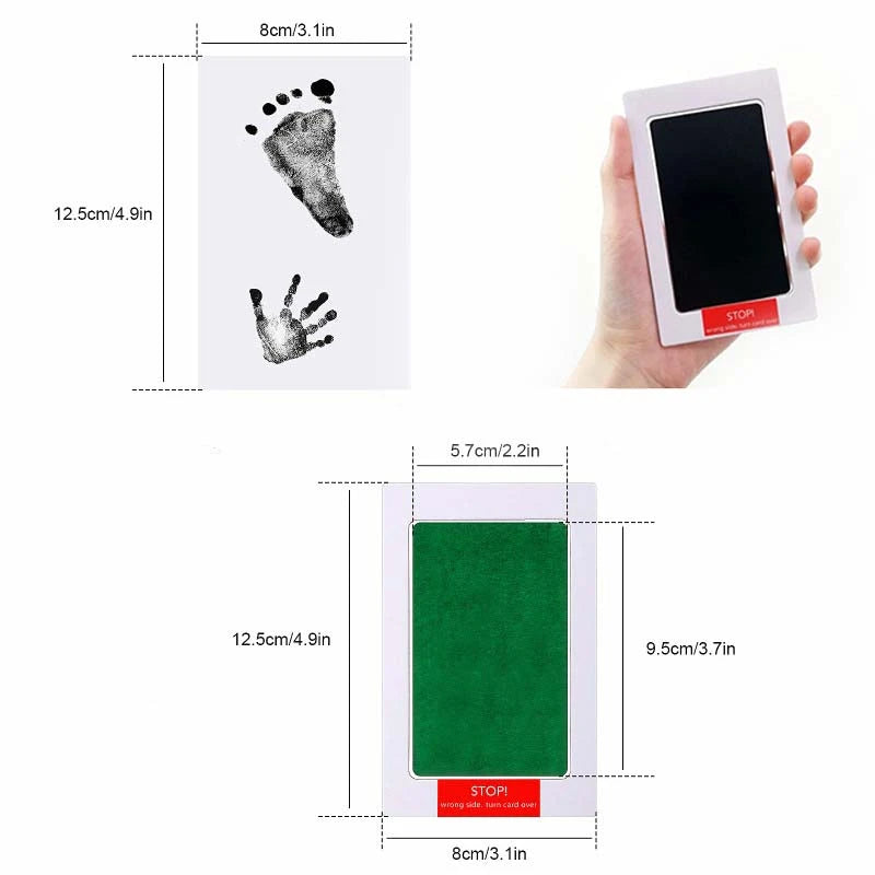 2-Pack: Non-toxic Ink Pads Pet Paw Print Pad Inkless Clean Touch Ink Kit Arts & Crafts - DailySale