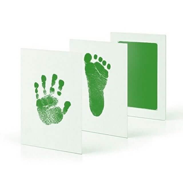 2-Pack: Non-toxic Ink Pads Pet Paw Print Pad Inkless Clean Touch Ink Kit Arts & Crafts Green - DailySale