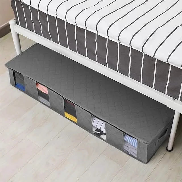 2-Pack: Non-Woven Bed Bottom Storage Bag Closet & Storage - DailySale