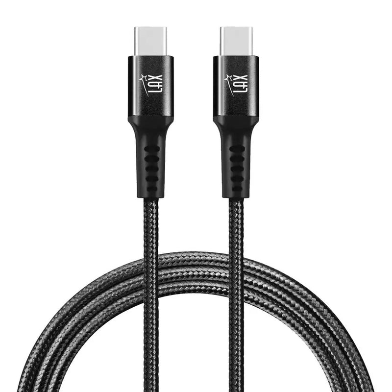 2-Pack: Nylon USB C to USB C Cable 6 Ft. 60W Mobile Accessories - DailySale
