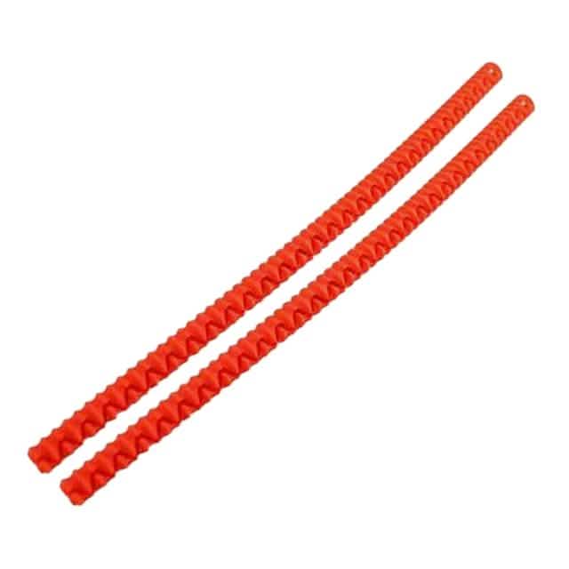 2-Pack: Oven Shelf Protection Heat Resistant Silicon Strips Kitchen & Dining Red - DailySale