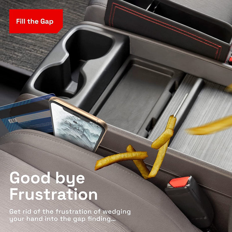 2-Pack: PerPlus Car Seat Gap Filler Organizer Automotive - DailySale