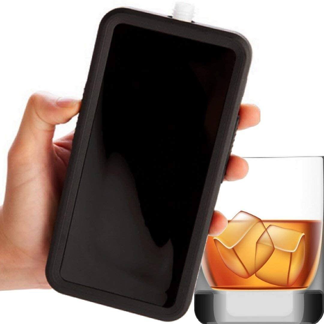 2-Pack: Phone Flask 3.5oz Liquid Drink Booze Container Kitchen & Dining - DailySale