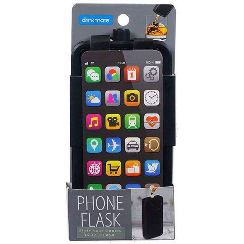 2-Pack: Phone Flask 3.5oz Liquid Drink Booze Container Kitchen & Dining - DailySale