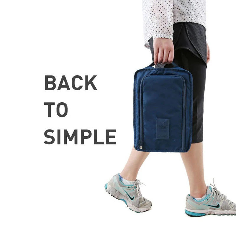 2-Pack: Portable Waterproof Travel Shoes Storage Bag Bags & Travel - DailySale