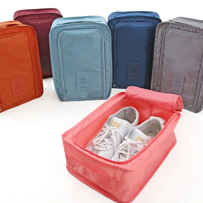 2-Pack: Portable Waterproof Travel Shoes Storage Bag Bags & Travel - DailySale