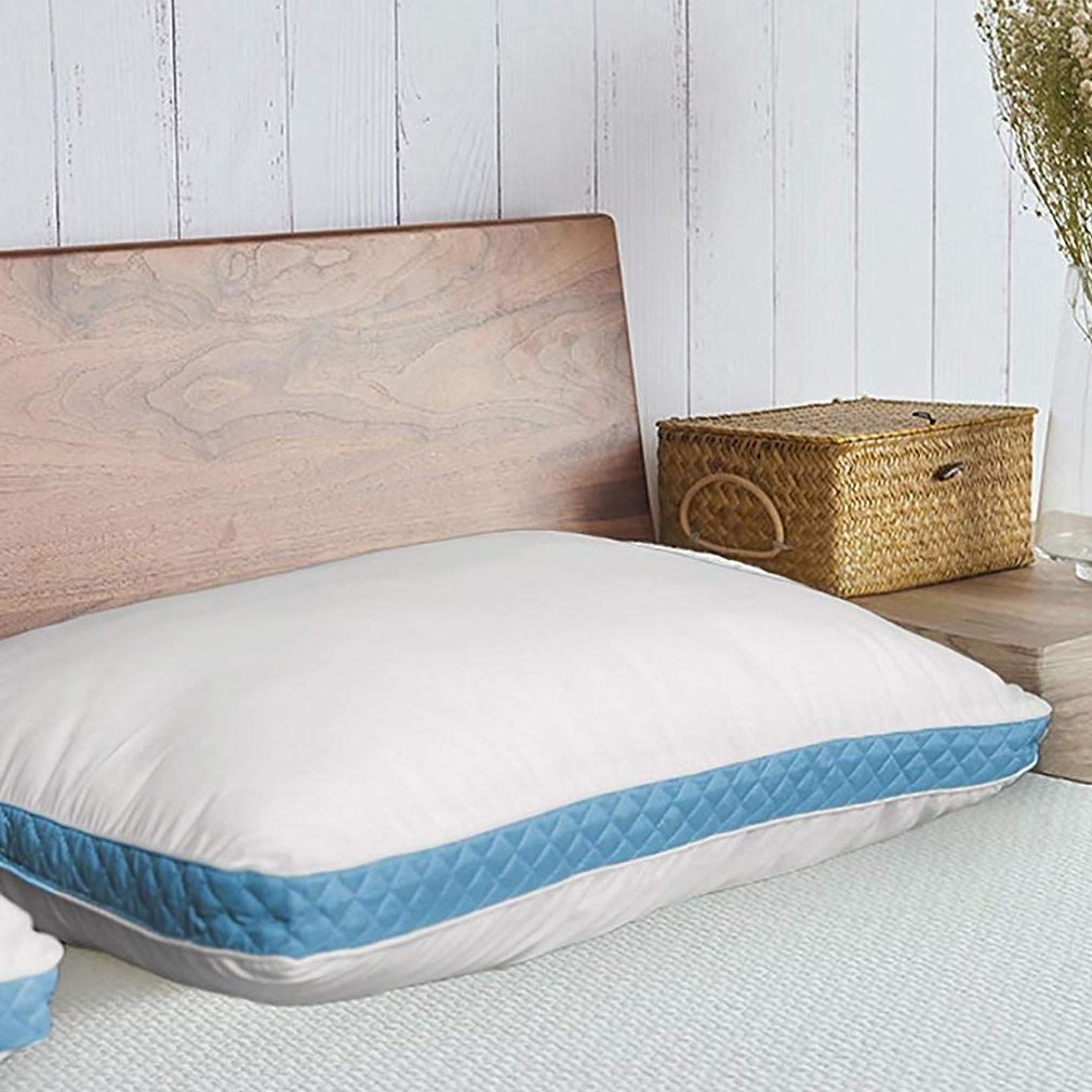 2-Pack: Premium Gusseted Pillows Linen & Bedding - DailySale