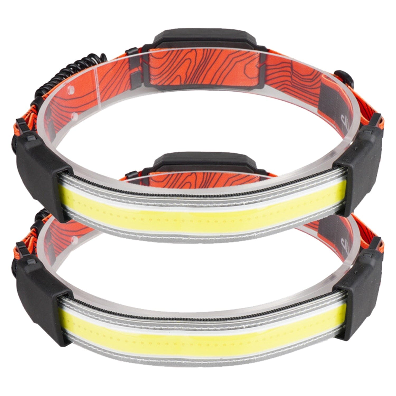 2-Pack: Rechargeable Headlamp 3 Light Modes Hand-Free Sports & Outdoors - DailySale