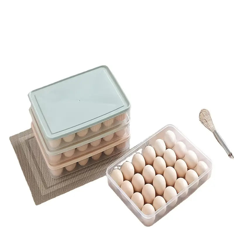 2-Pack: Refrigerator Egg Box Food Preservation Kitchen Storage - DailySale