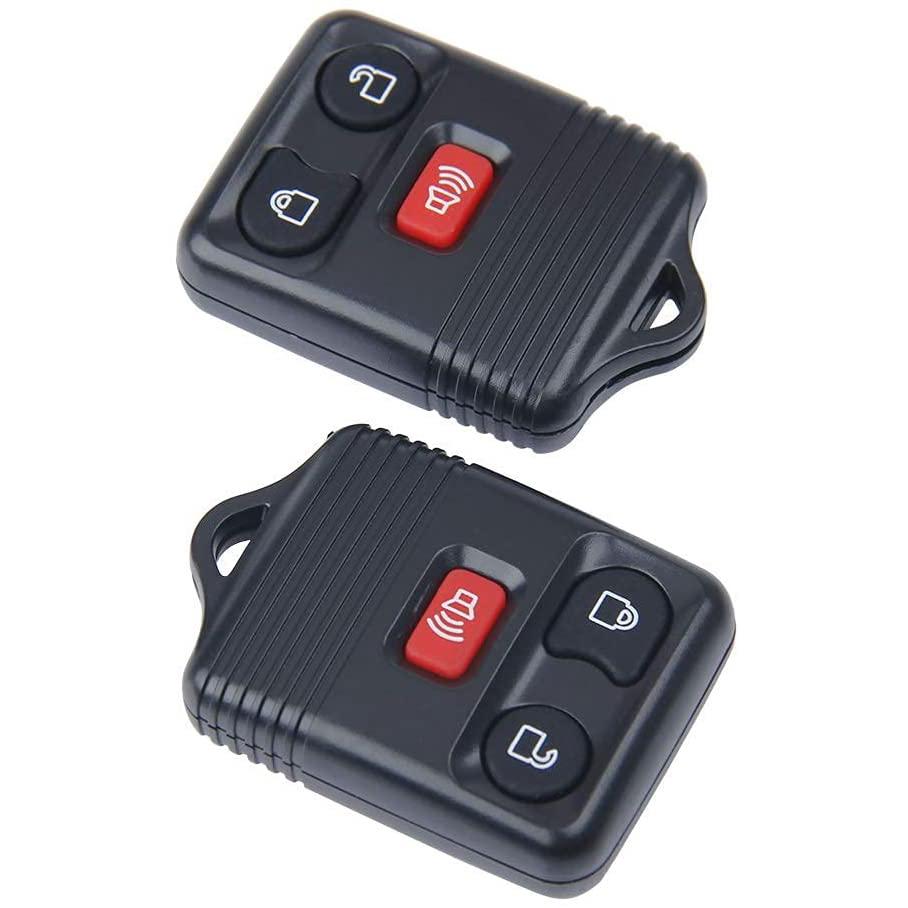 2-Pack: Replacement Keyless Entry Remote Key Fob Clicker Transmitter Automotive - DailySale